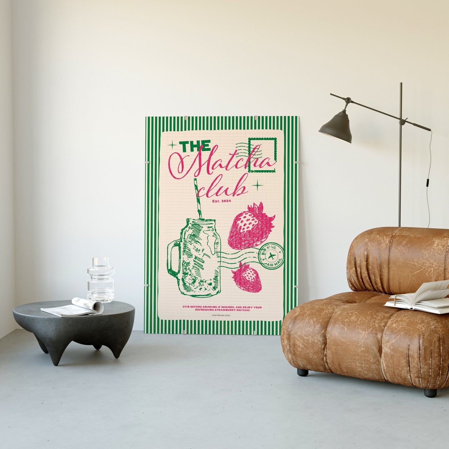 The Matcha Club Art Print - Posterami