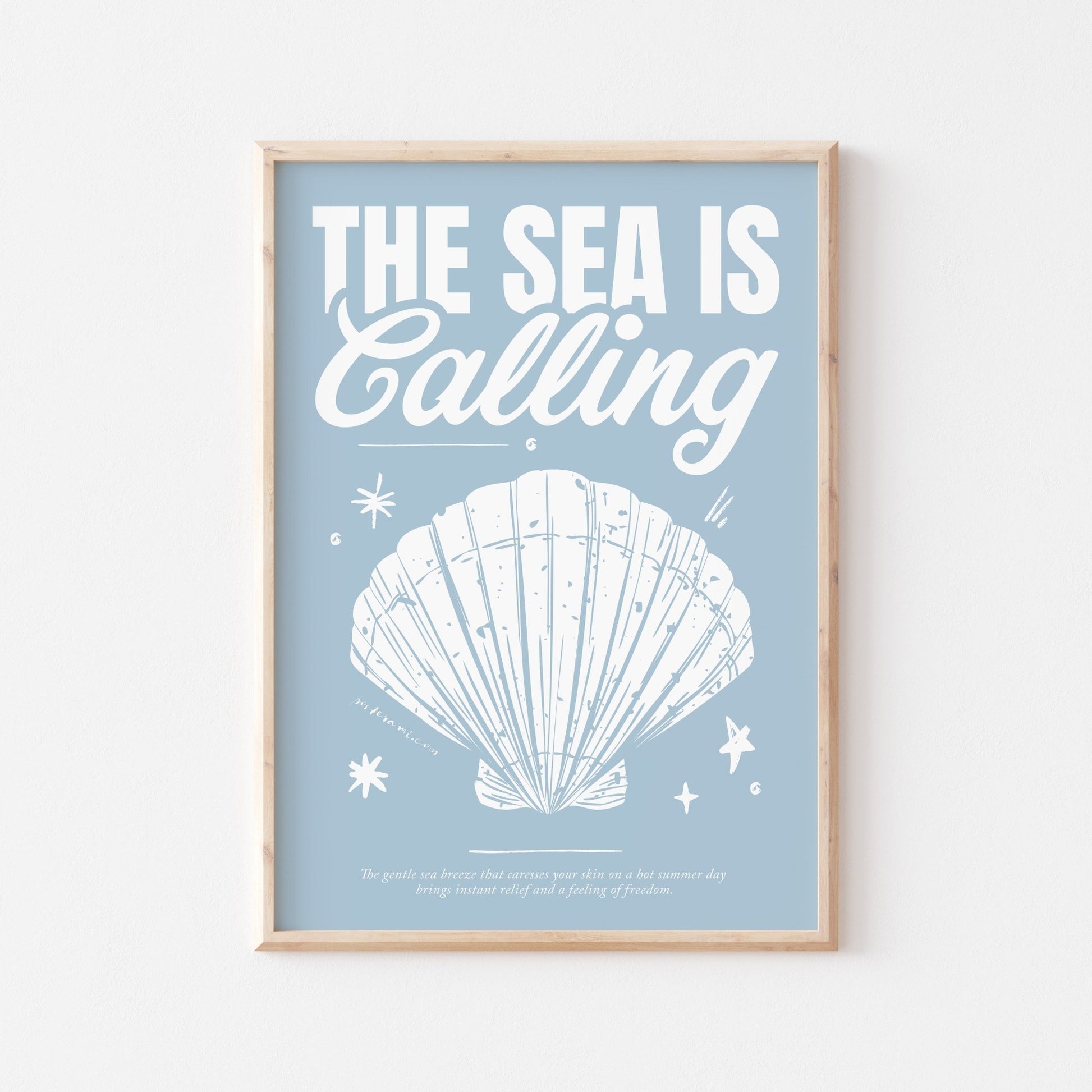 The Sea Is Calling Art Print - Posterami