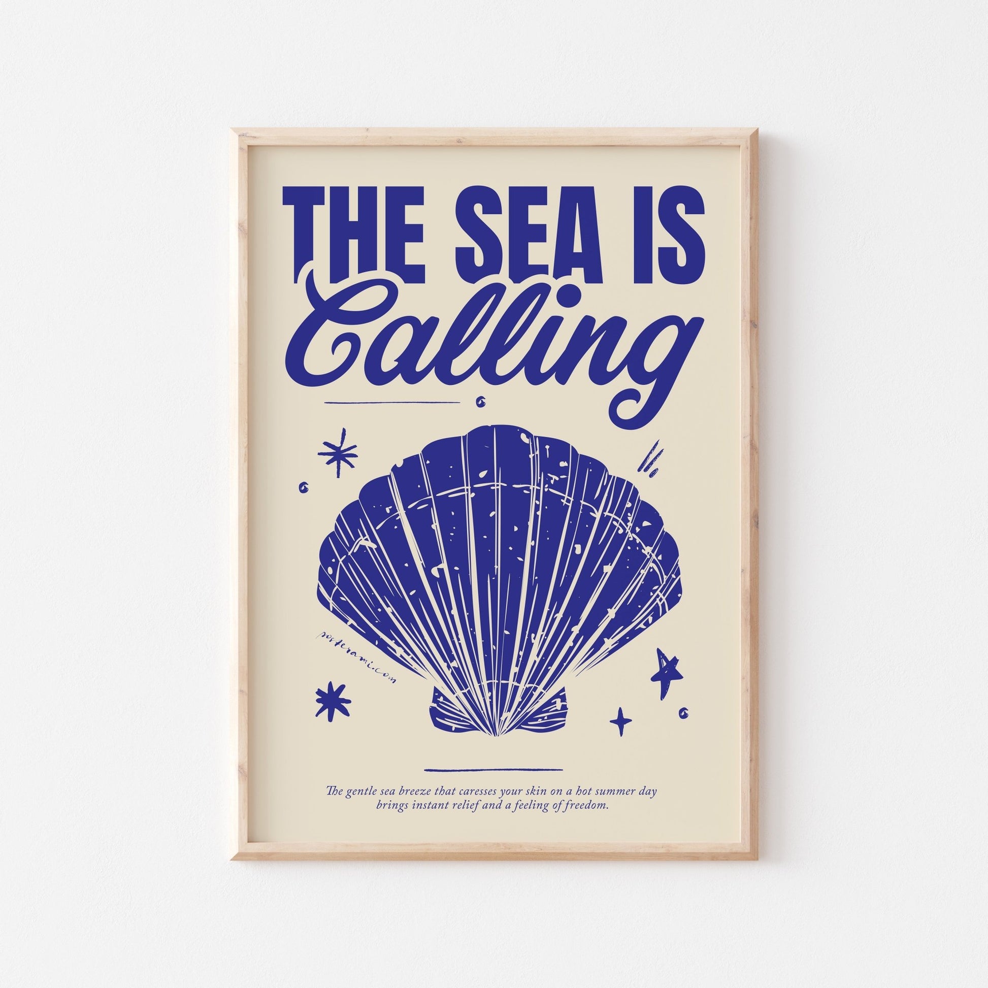 The Sea Is Calling Art Print - Posterami