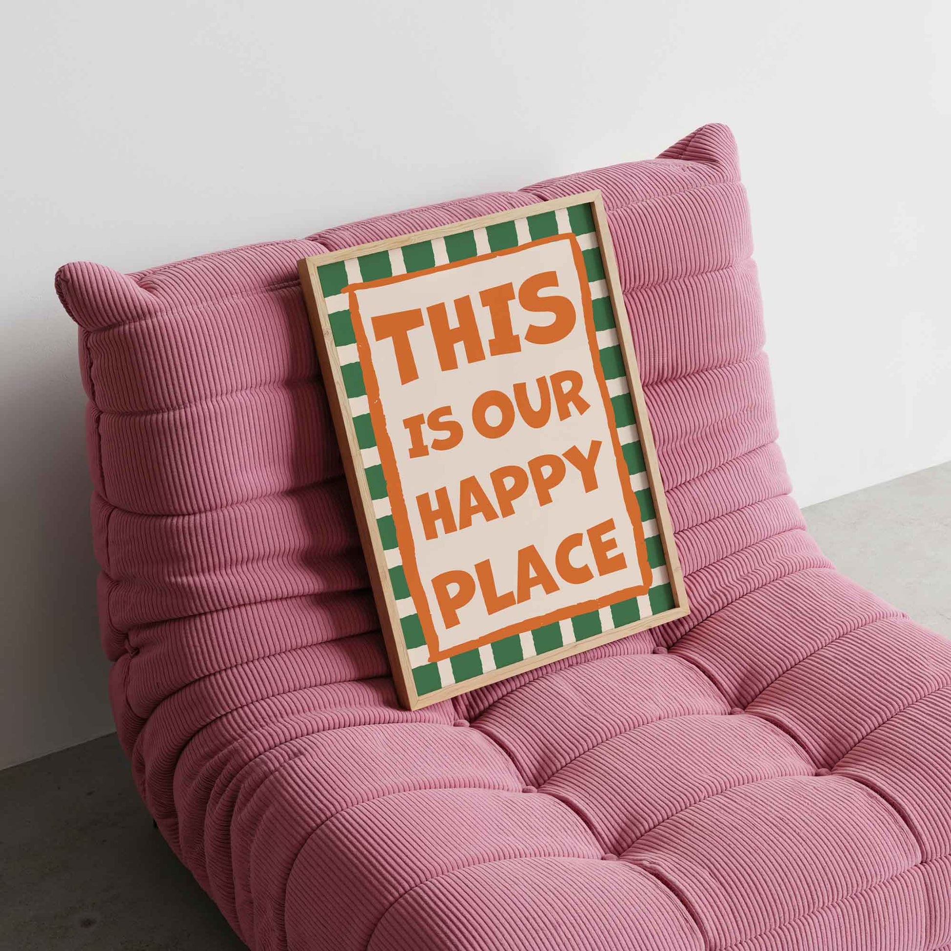 This Is Our Happy Place Art Print - Posterami