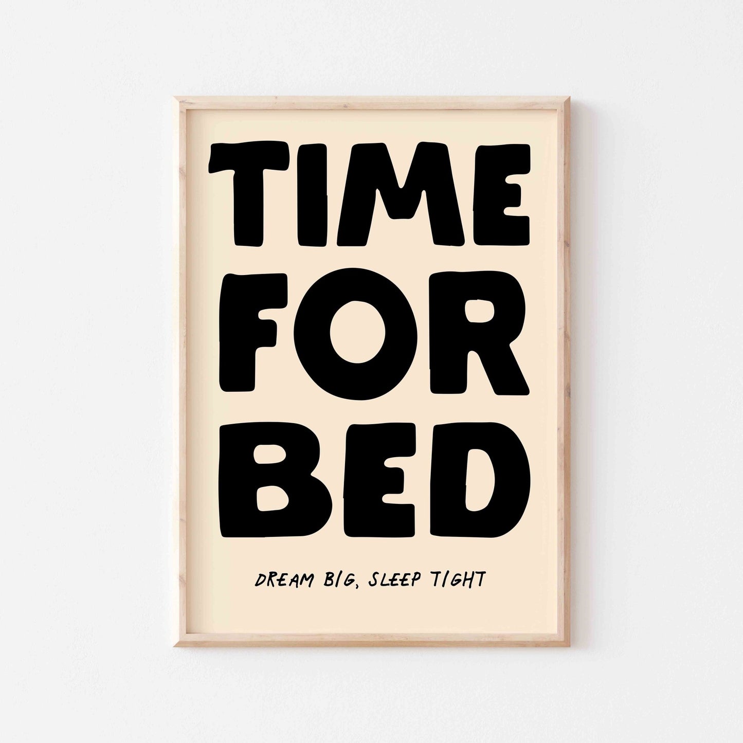 Time For Bed Art Print - Posterami