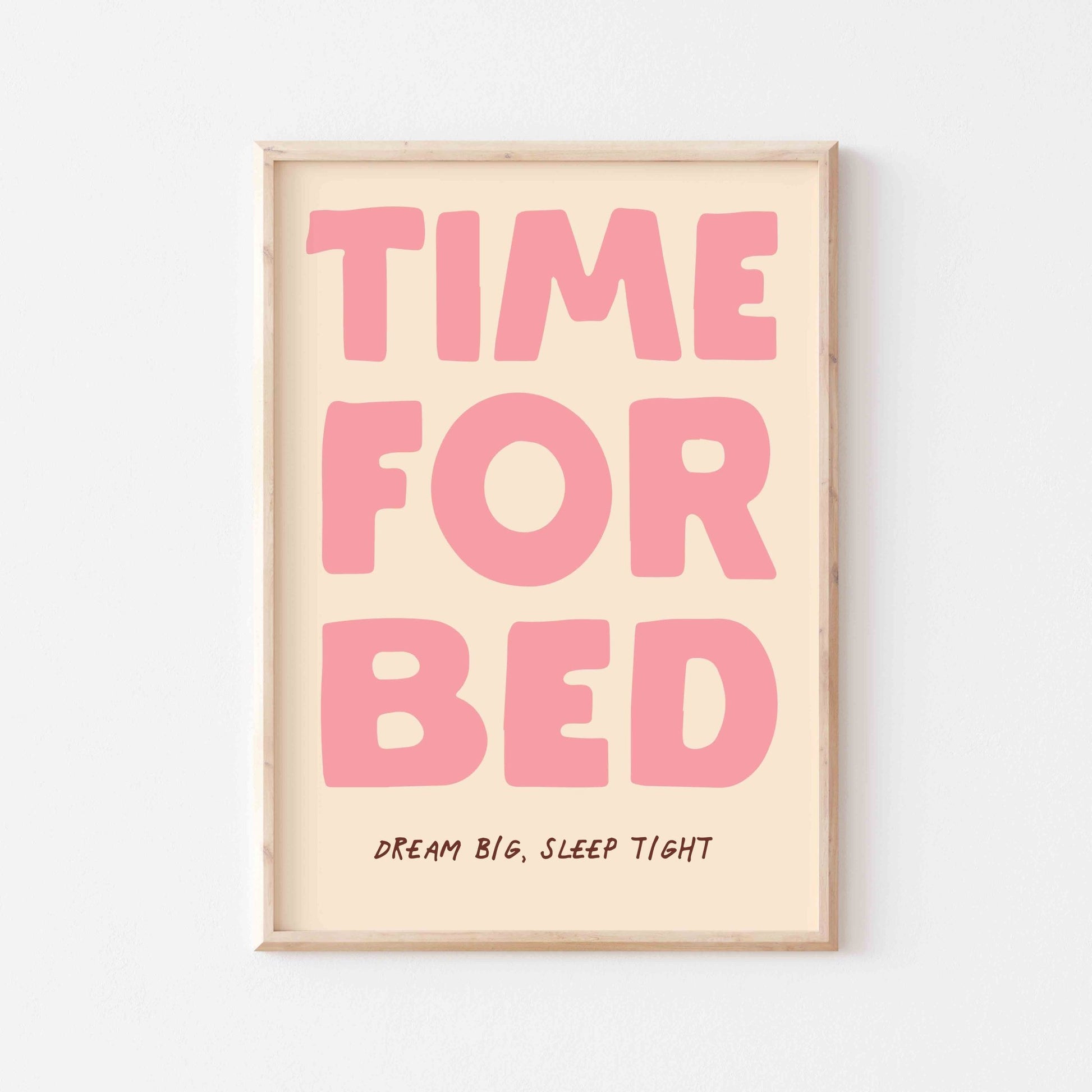 Time For Bed Art Print - Posterami