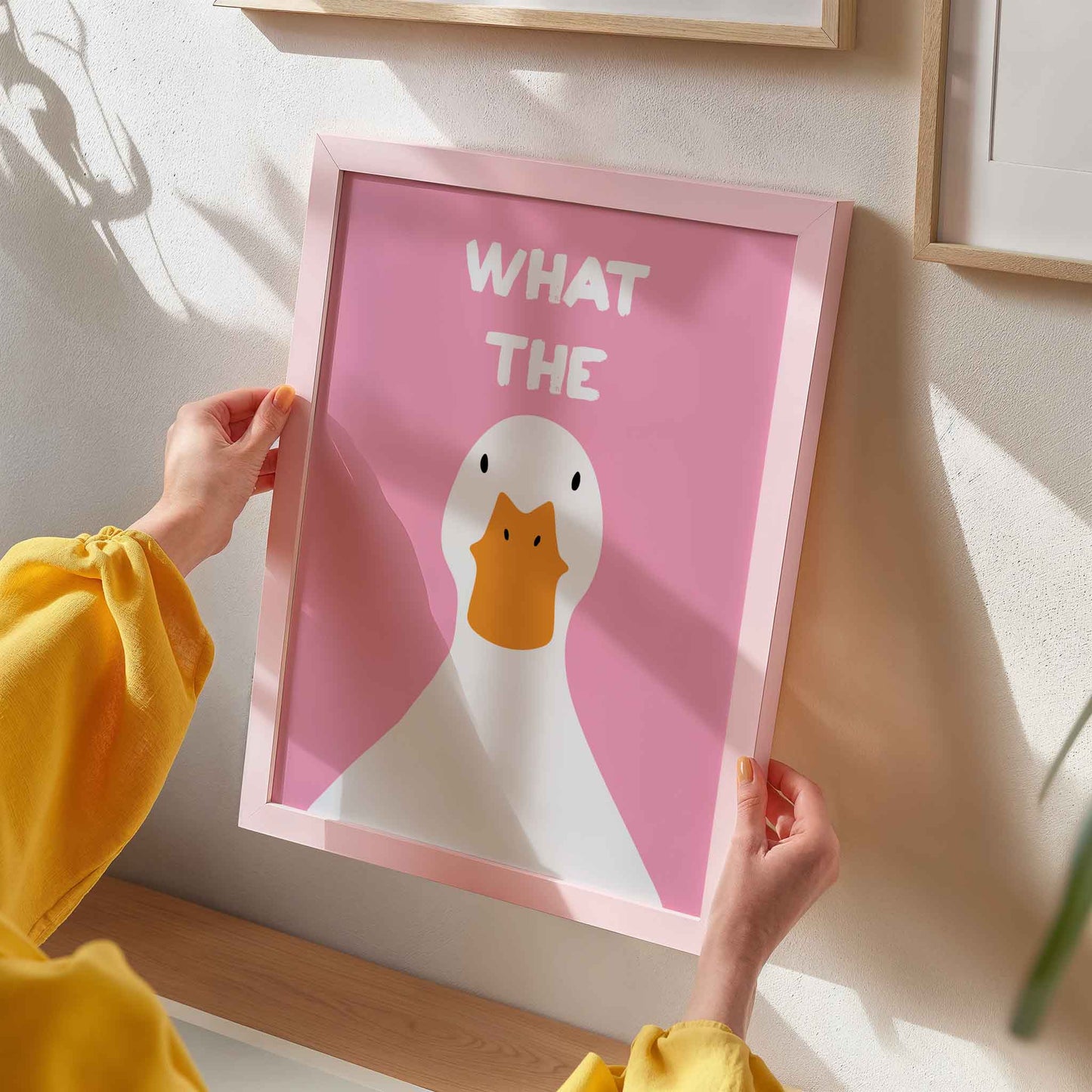 What The Duck Art Print - Posterami