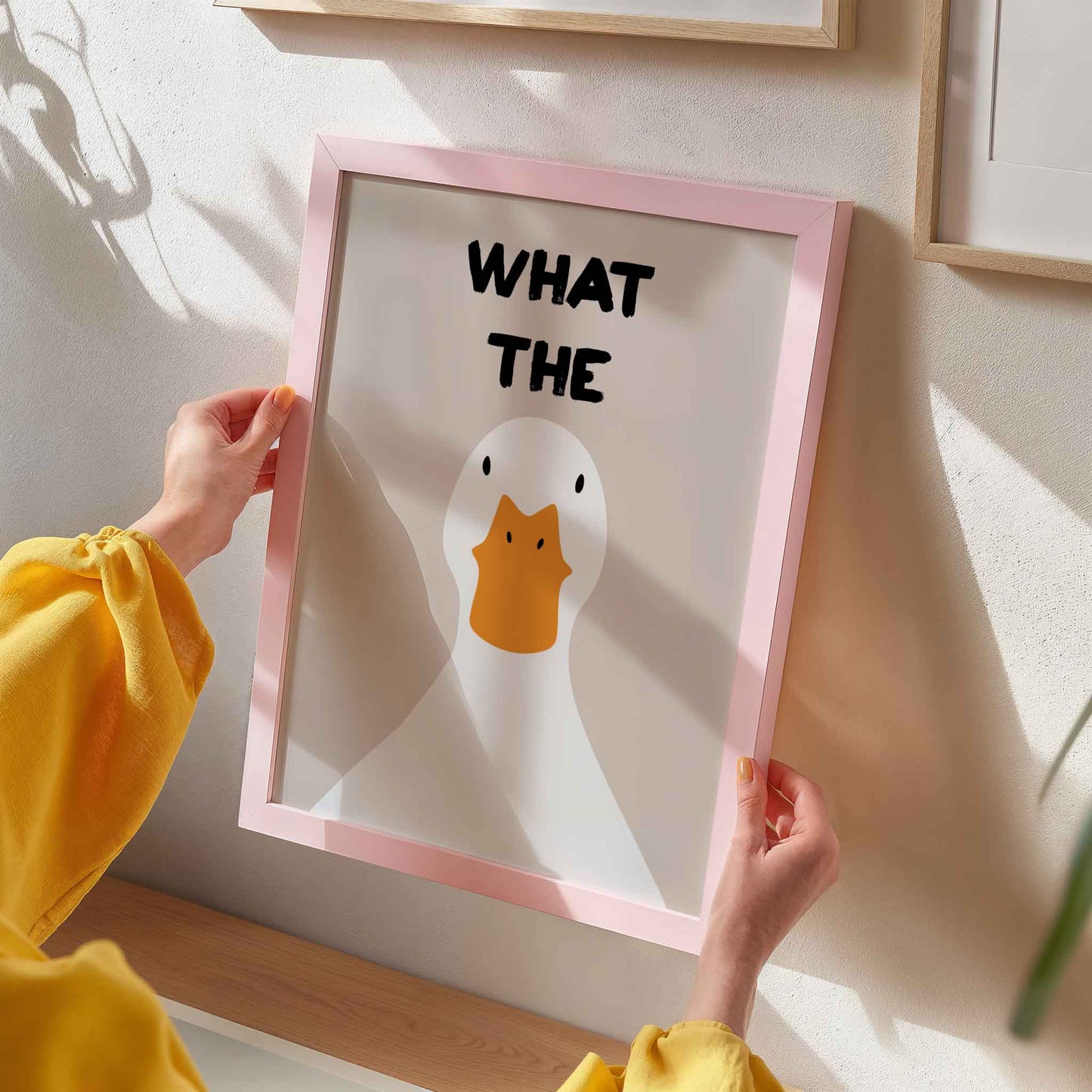 What The Duck Art Print - Posterami