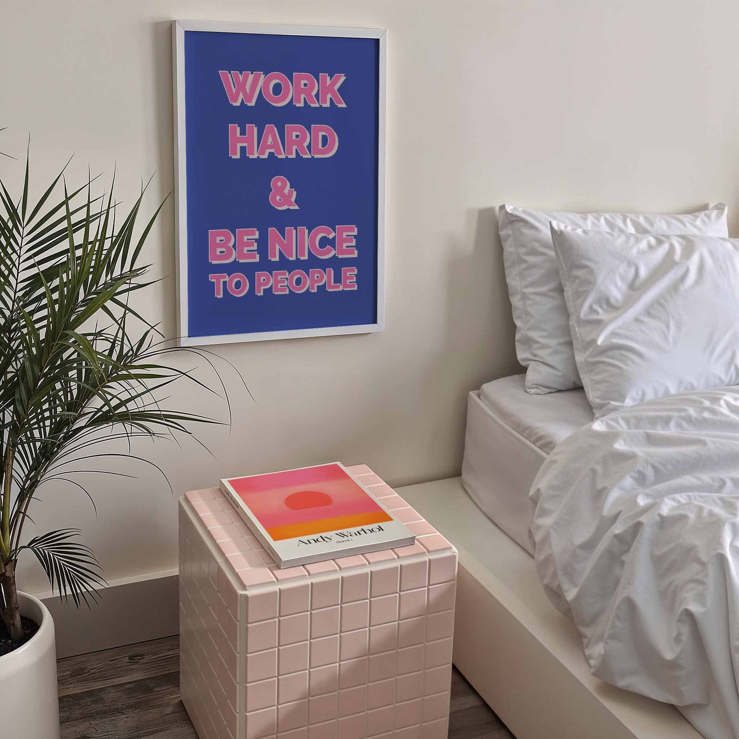 Work Hard And Be Nice To People No. 5 - Posterami