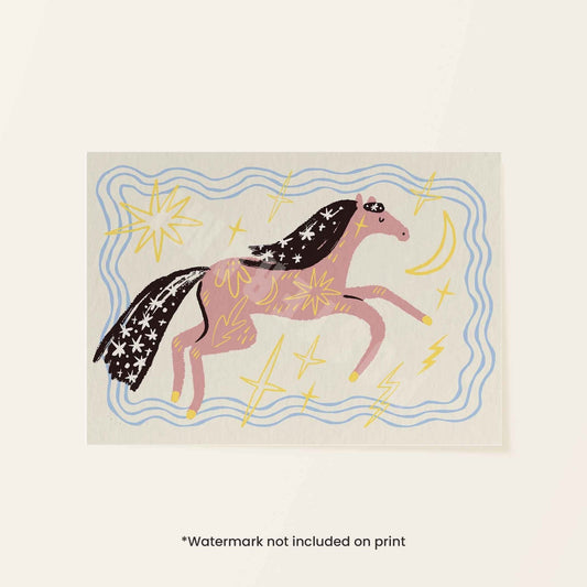 Year Of The Horse Art Print - Posterami