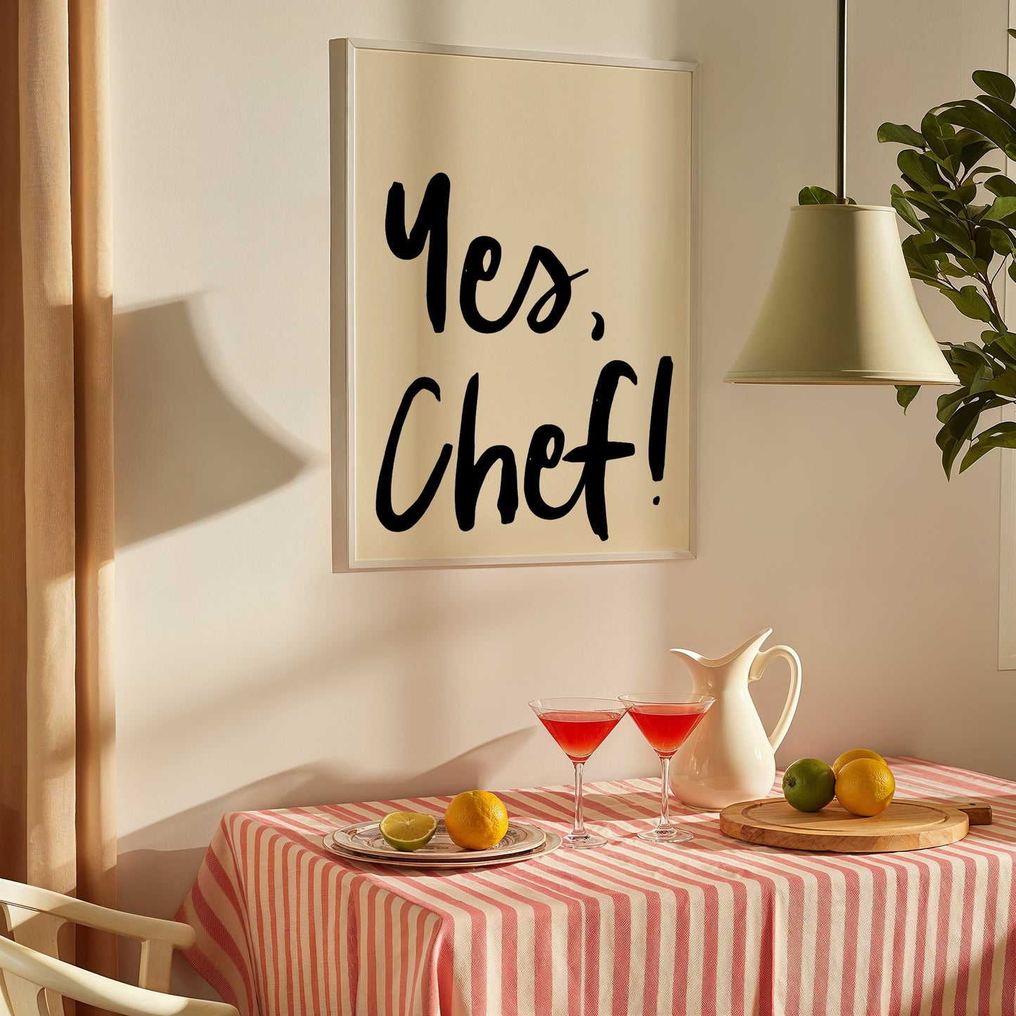 Yes Chef Art Print - Posterami