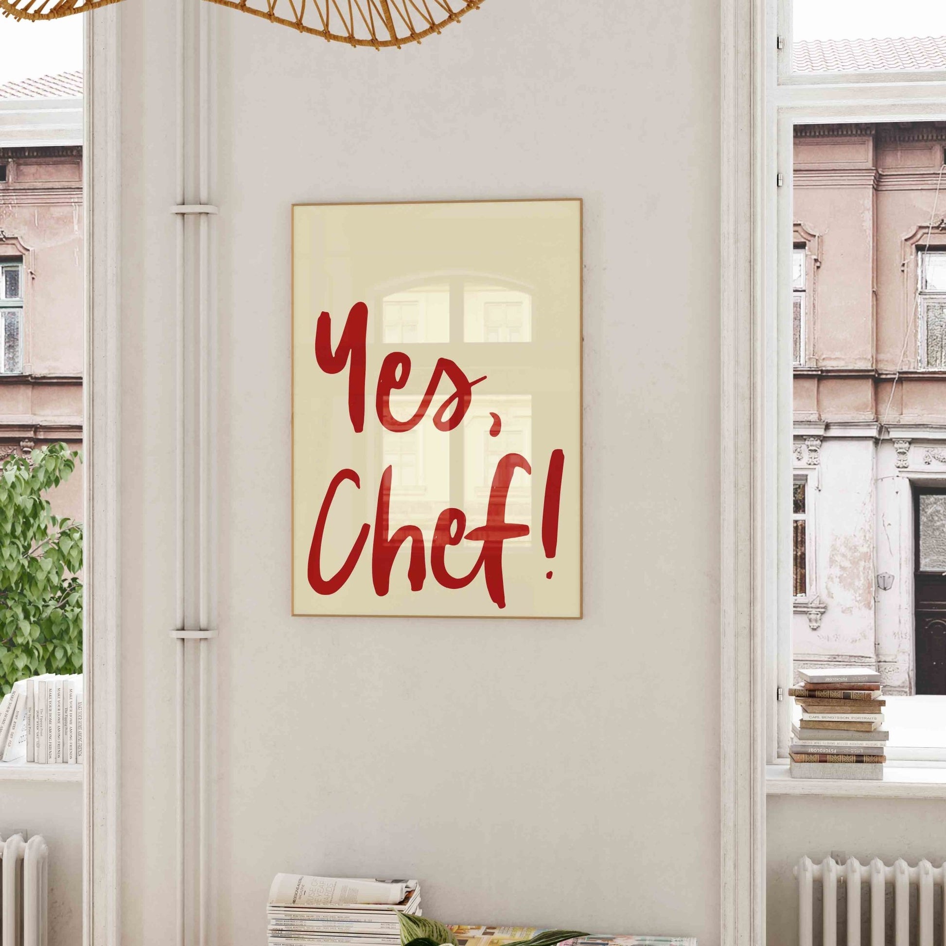Yes Chef Art Print - Posterami