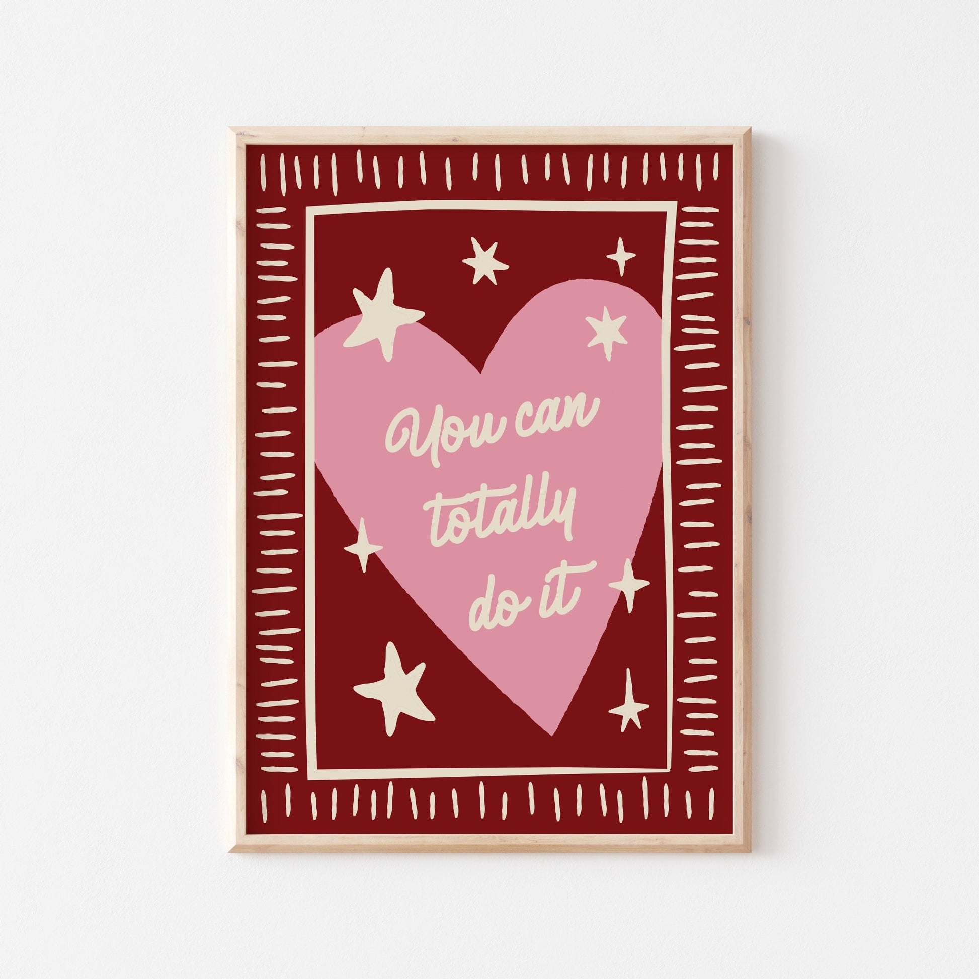 You Can Totally Do It Art Print - Posterami