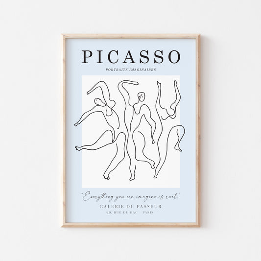 Picasso Art Print No. 9 - POSTERAMI