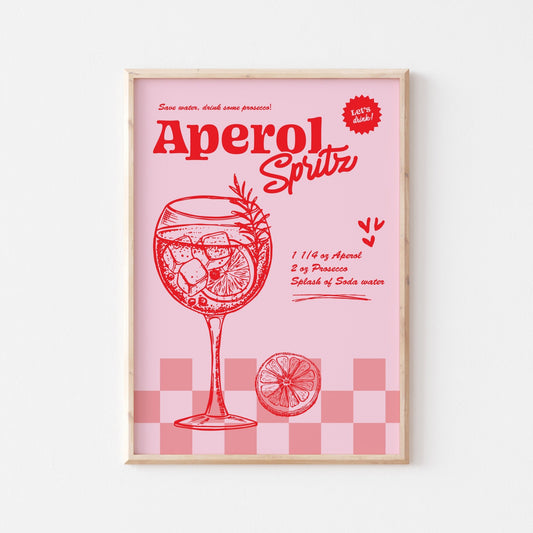 Aperol Spritz Print - POSTERAMI