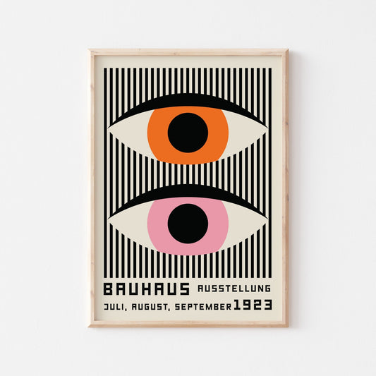 Bauhaus Eyes Art Print - Posterami