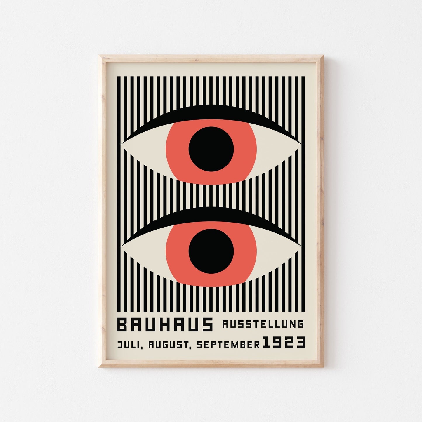 Bauhaus Eyes Art Print - Posterami
