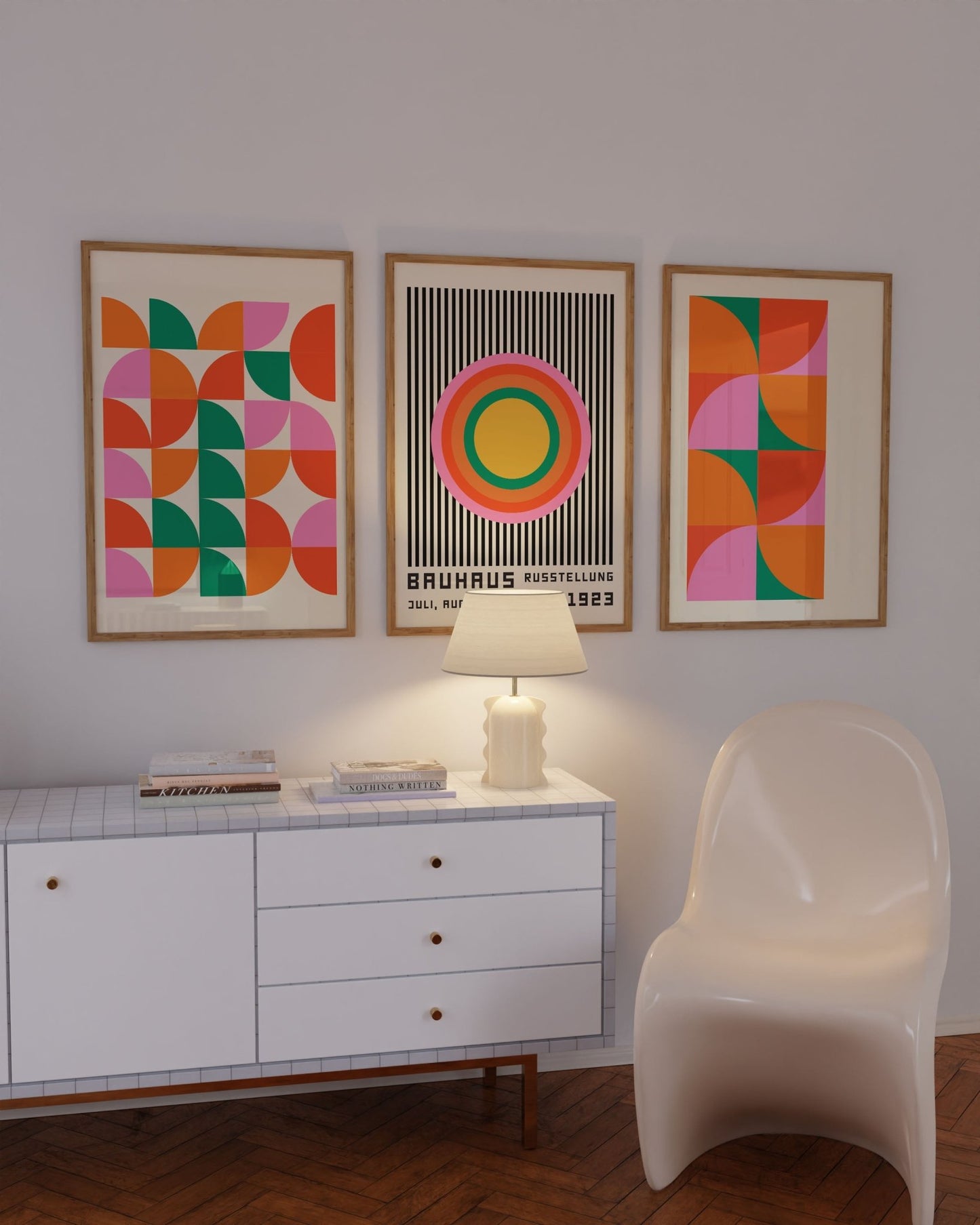 Bauhaus Print Set of 3 No. 1 - POSTERAMI