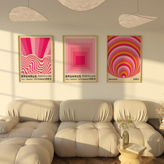 Bauhaus Print Set of 3 No. 11 - POSTERAMI