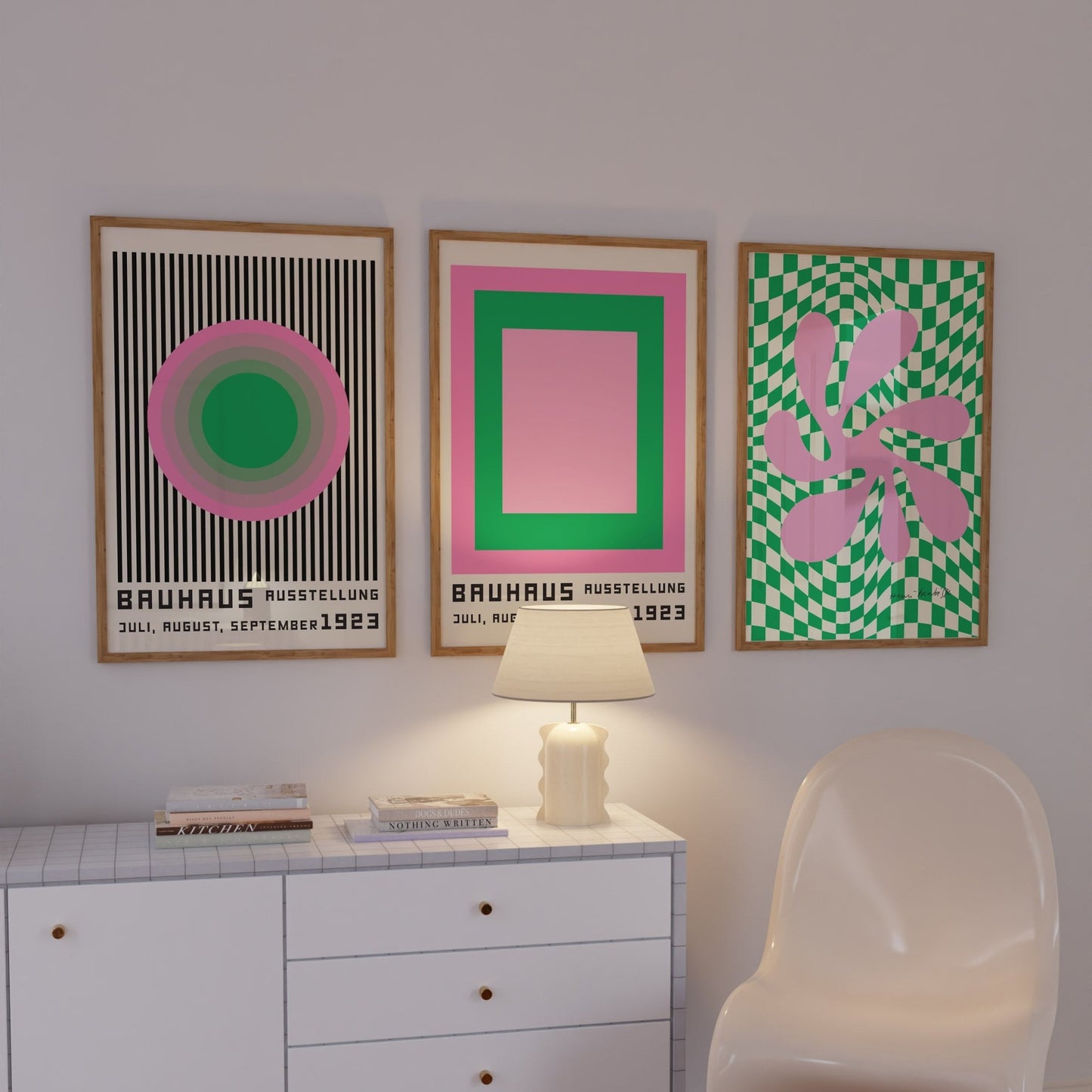 Bauhaus Print Set of 3 No. 4 - POSTERAMI