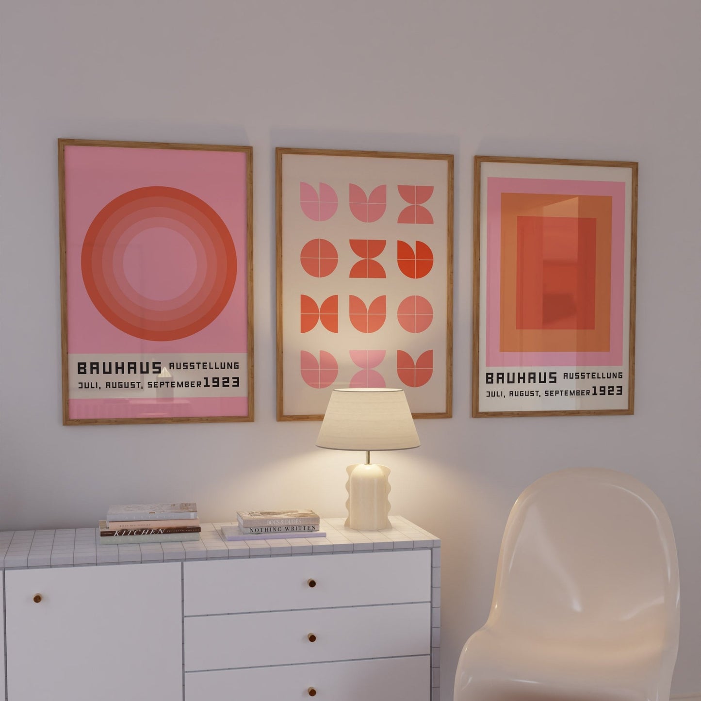 Bauhaus Print Set of 3 No. 7 - POSTERAMI
