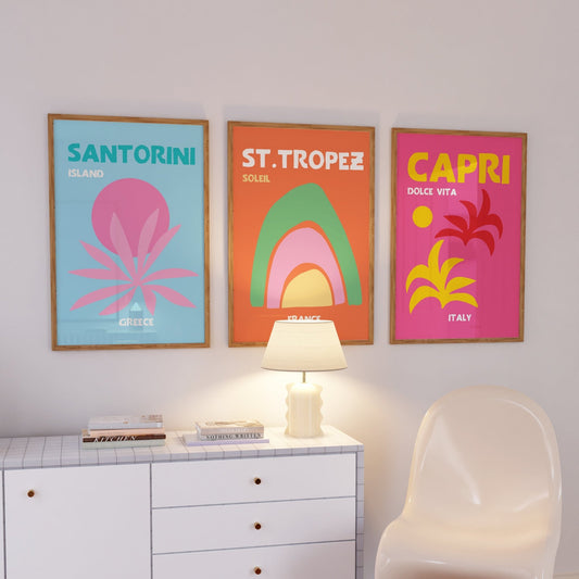 Beach Print Set No. 6 - Posterami