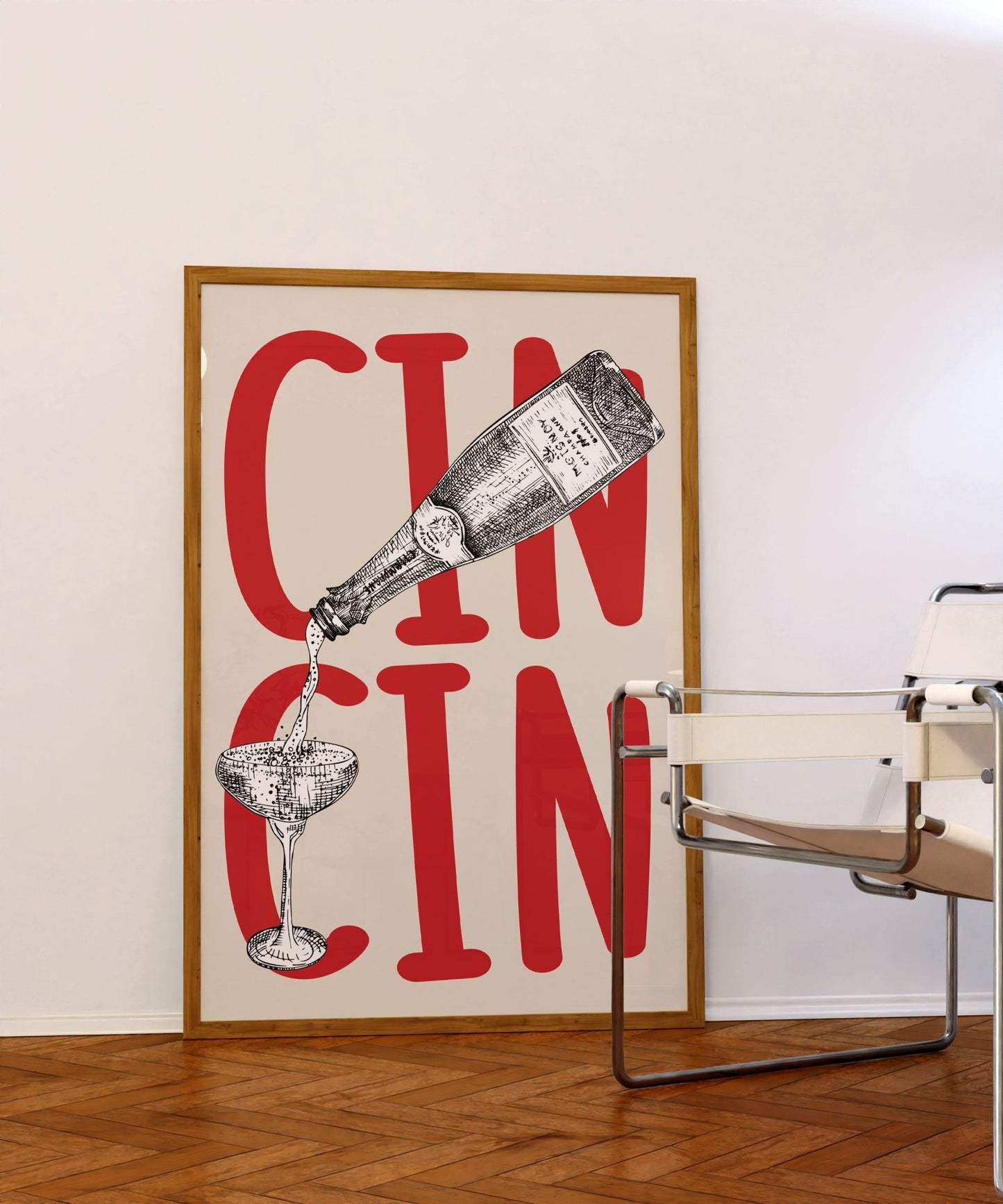 Cin Cin Art Print - Posterami