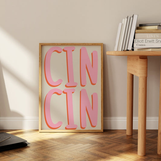 Cin Cin Art Print - Posterami