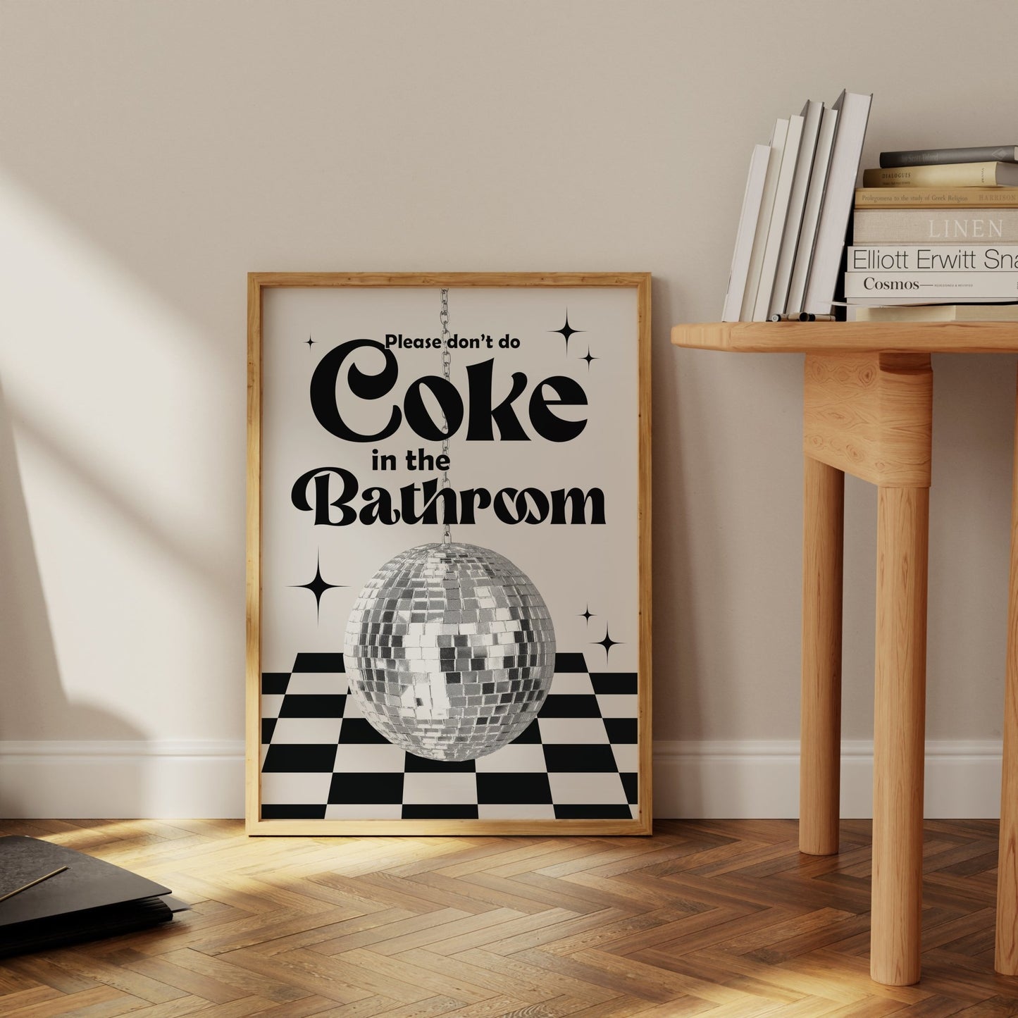 Coke In The Bathroom Print No. 5 - POSTERAMI