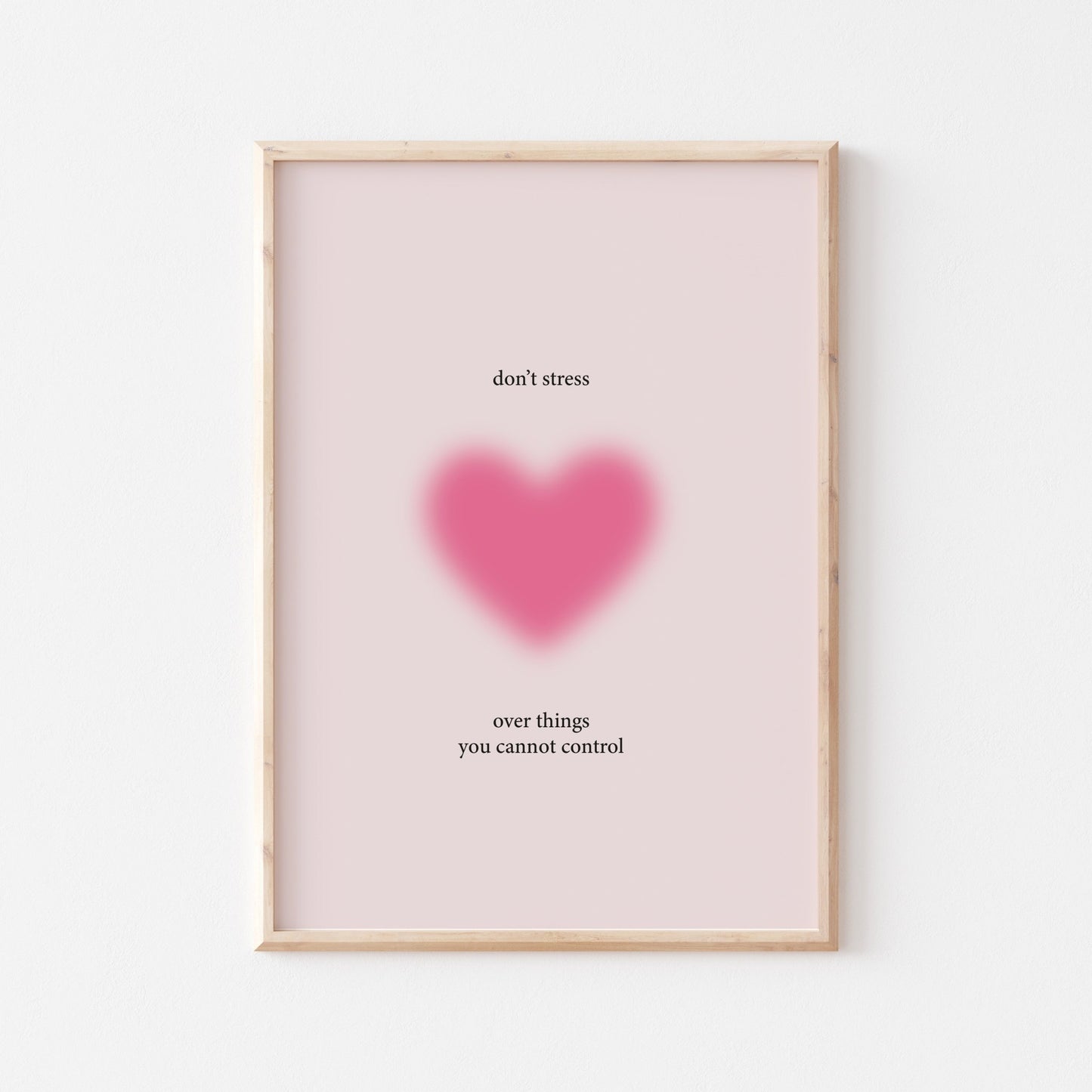Don't Stress Over Things - POSTERAMI