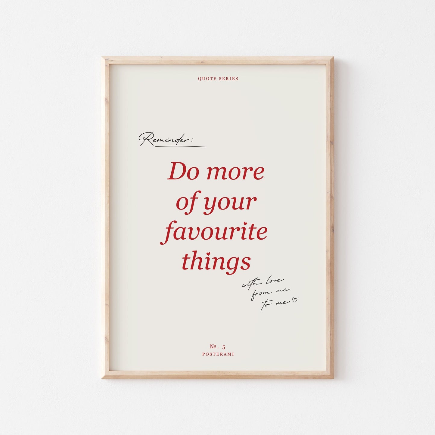 Favourite Things Art Print - Posterami