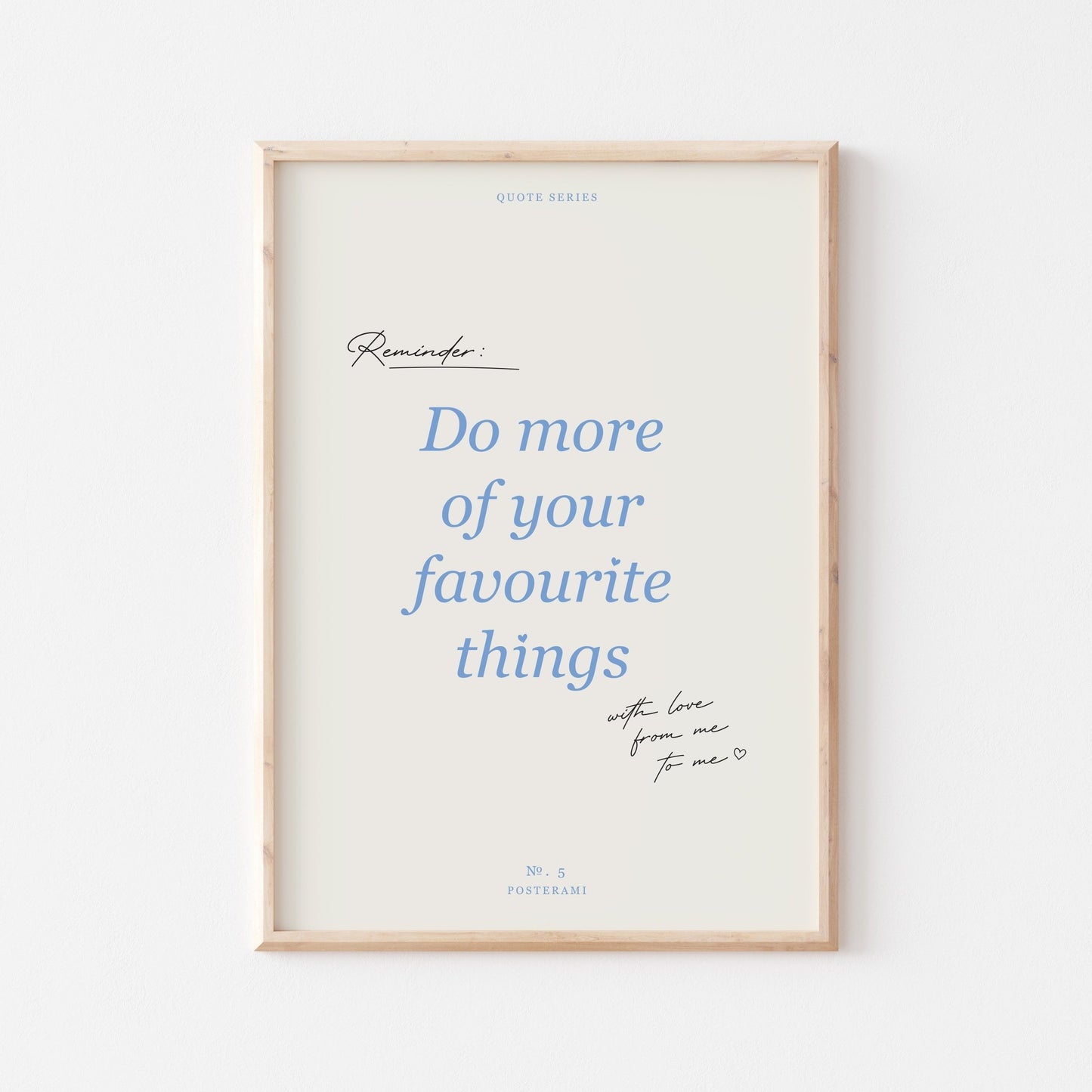 Favourite Things Art Print - Posterami