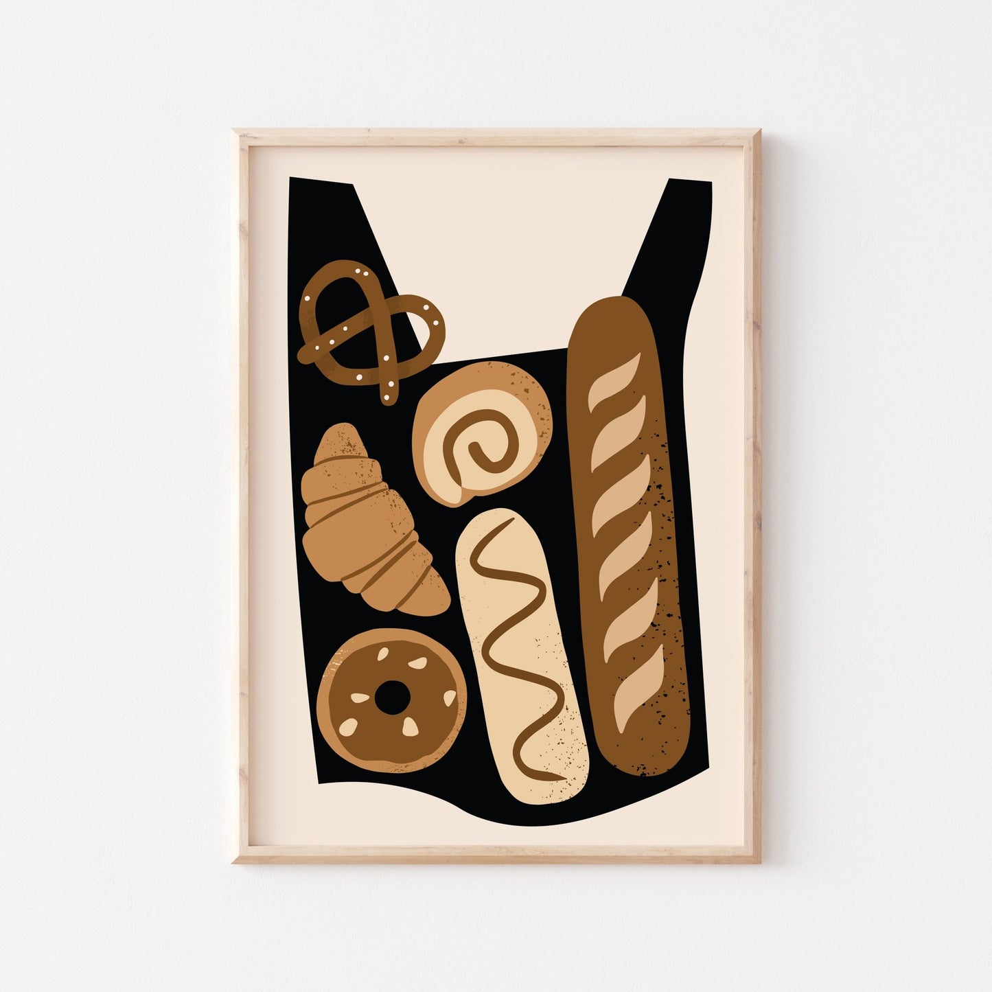 Groceries Art Print - Posterami