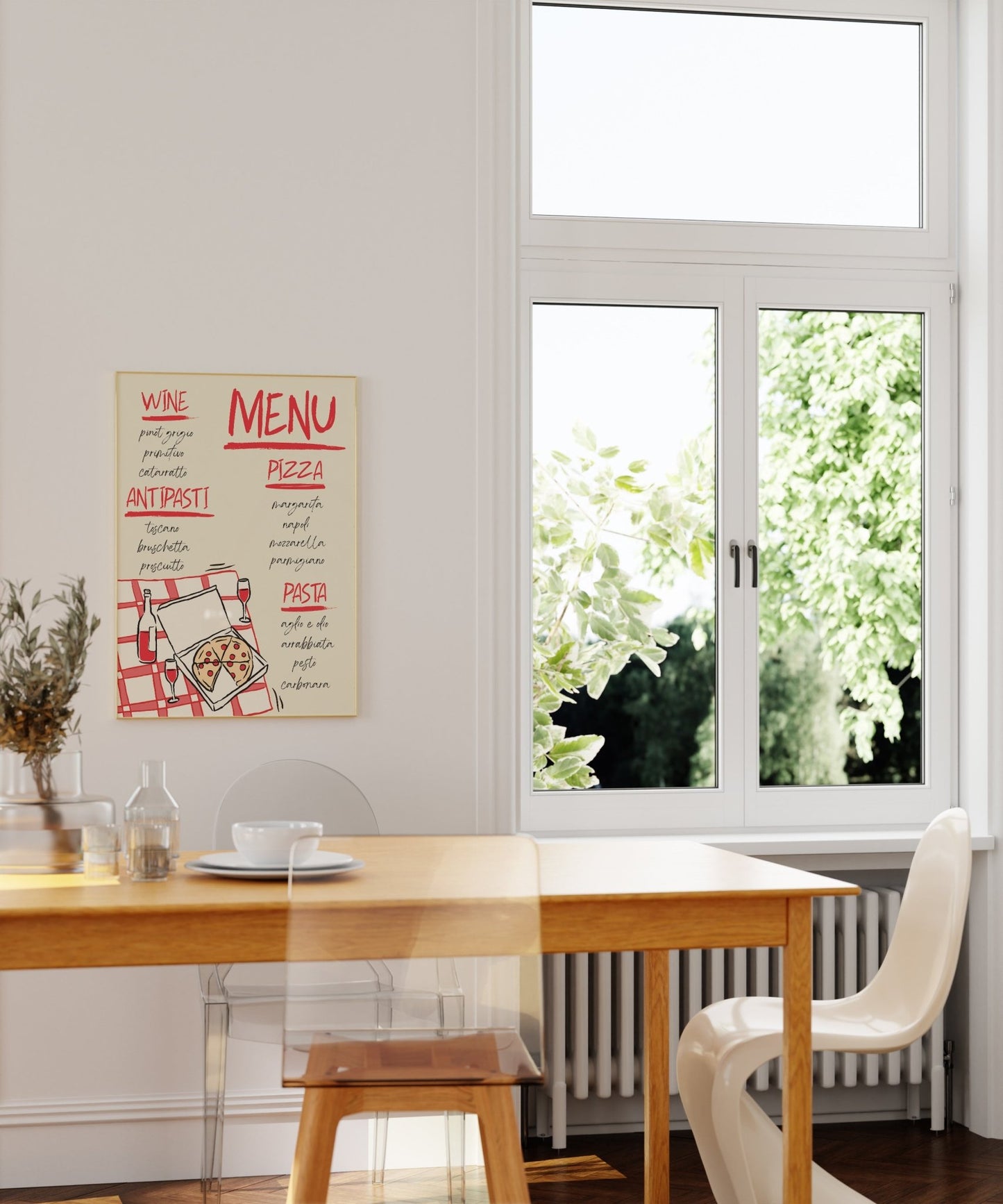Italian Food Menu - POSTERAMI