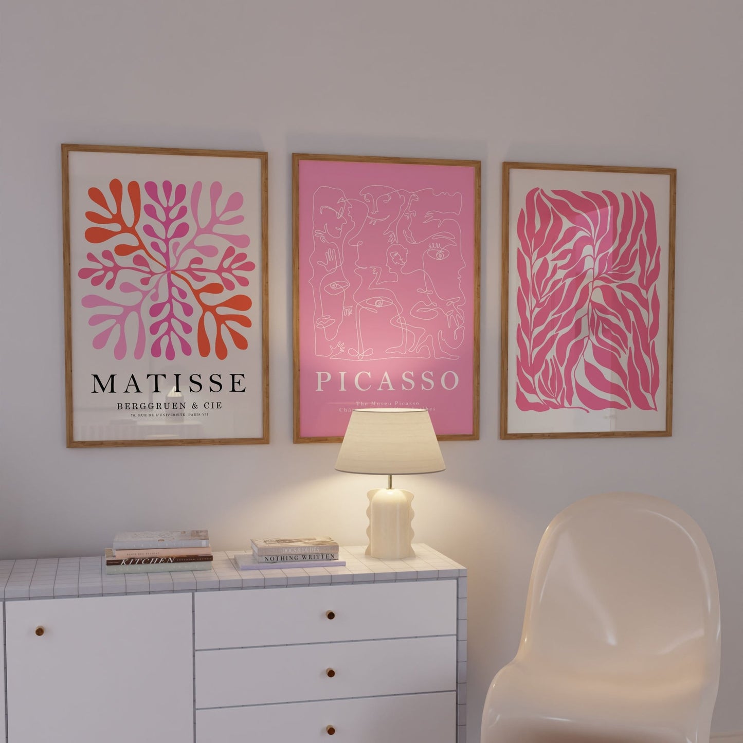 Matisse And Picasso Print Set of 3 No. 2 - POSTERAMI