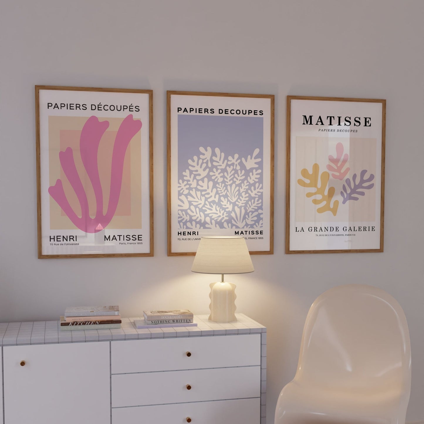 Matisse Print Set of 3 No. 1 - POSTERAMI