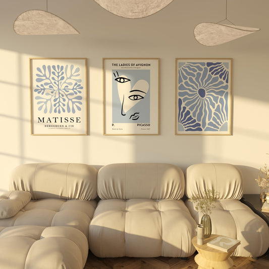 Matisse Print Set of 3 No. 11 - POSTERAMI
