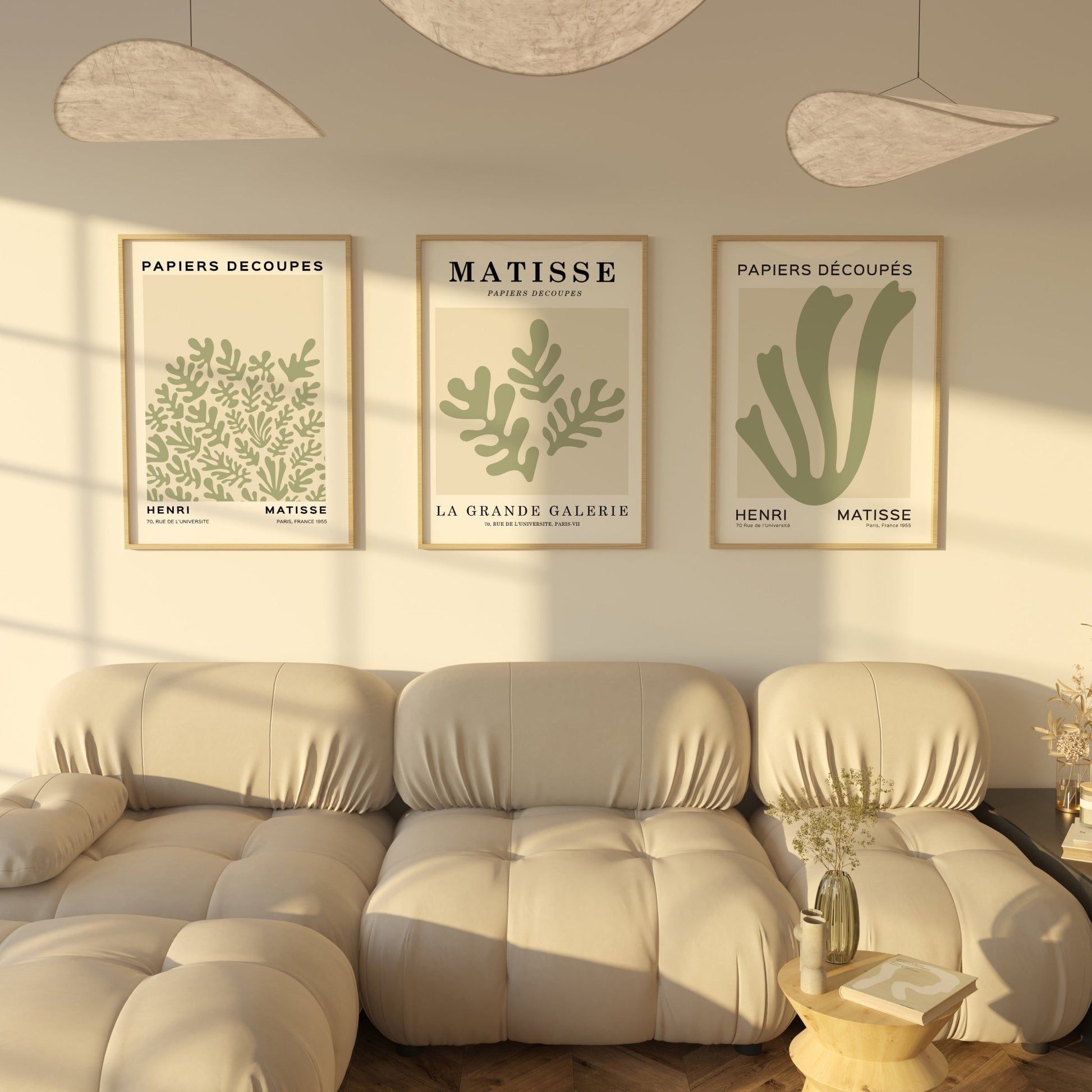 Matisse Print Set of 3 No. 12 - POSTERAMI