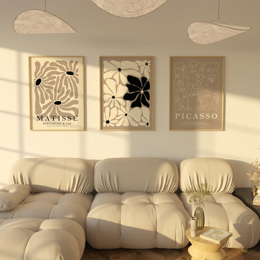 Matisse Print Set of 3 No. 14 - POSTERAMI