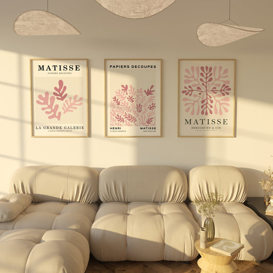 Matisse Print Set of 3 No. 15 - POSTERAMI