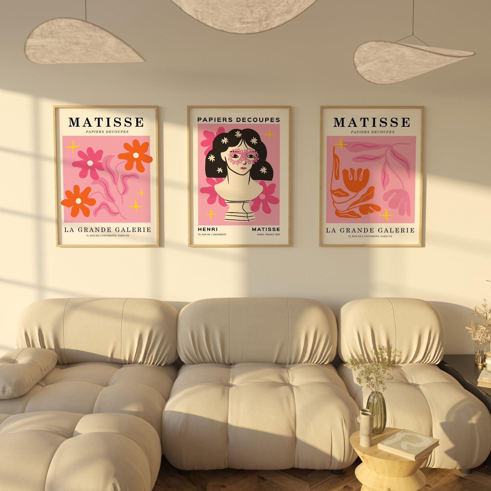 Matisse Print Set of 3 No. 16 - POSTERAMI