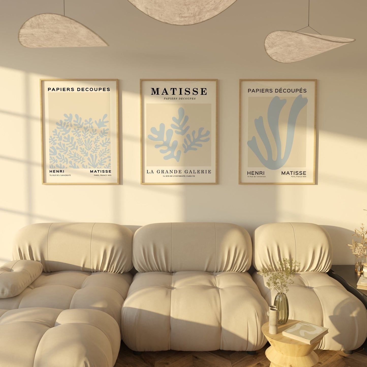 Matisse Print Set of 3 No. 9 - POSTERAMI
