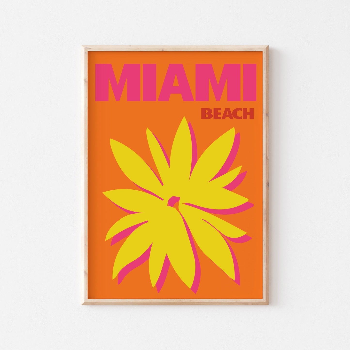 Miami Beach Print No. 3 - POSTERAMI