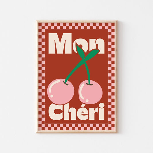 Mon Chéri Art Print - Posterami
