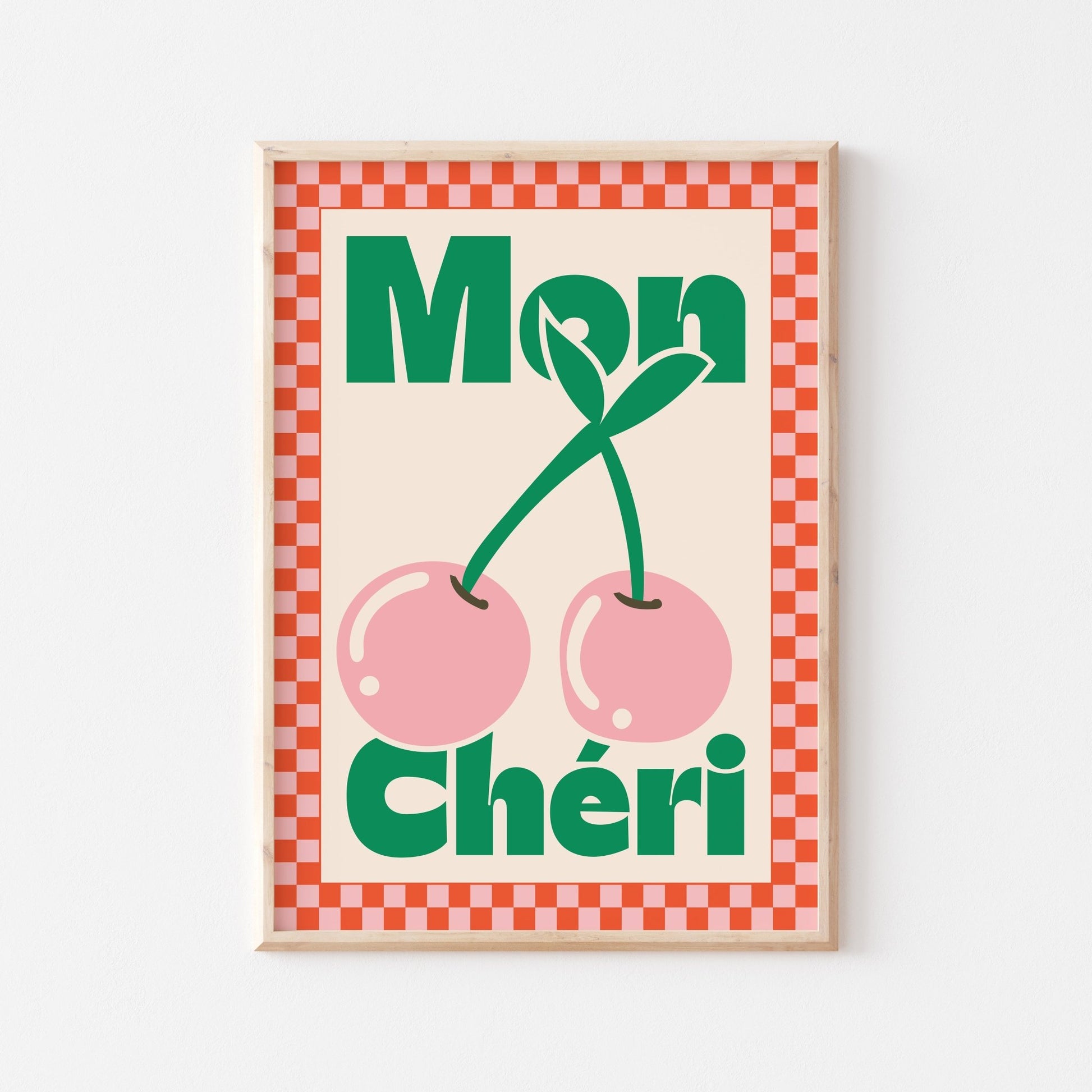 Mon Chéri Art Print - Posterami
