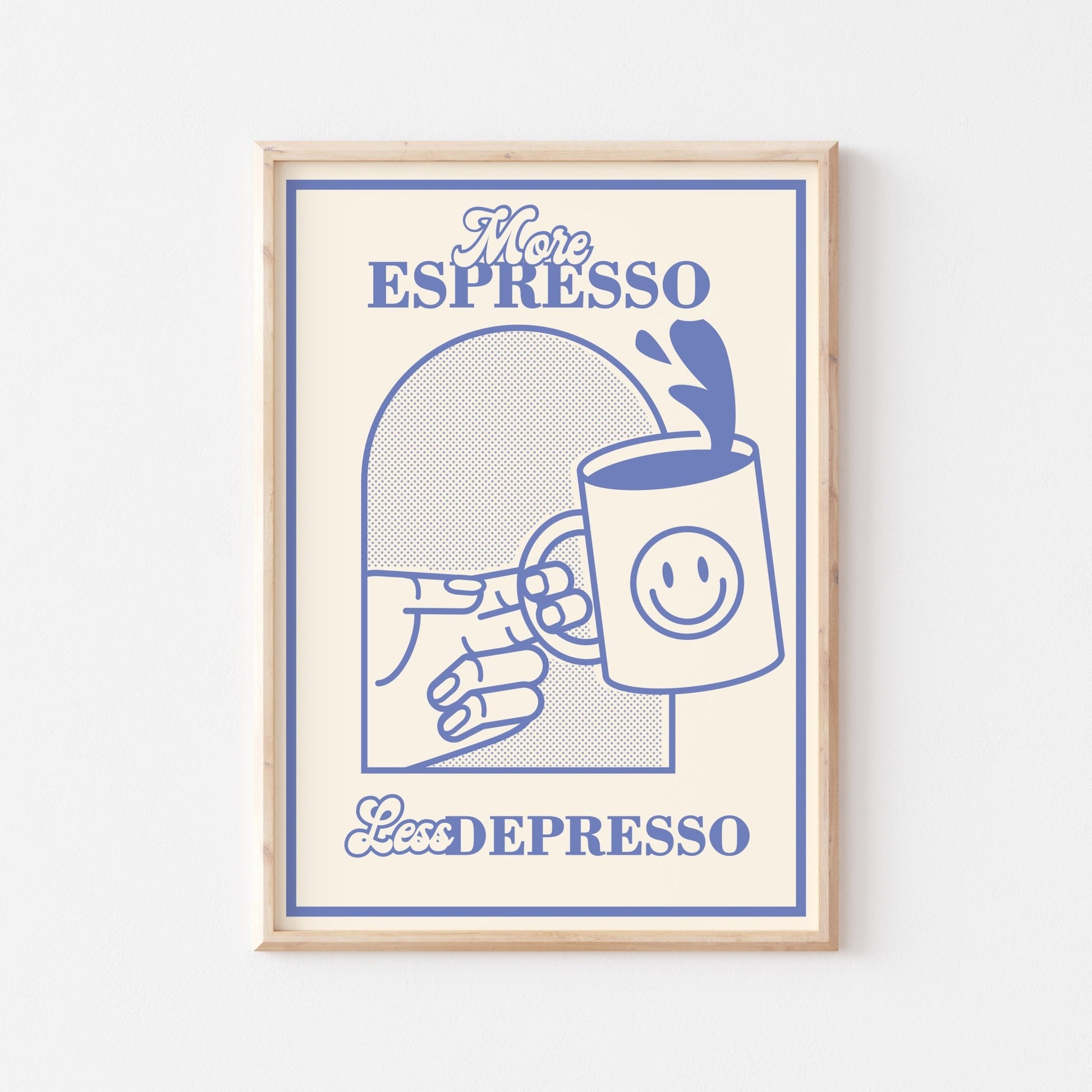 More Espresso Less Depresso No. 5 - POSTERAMI