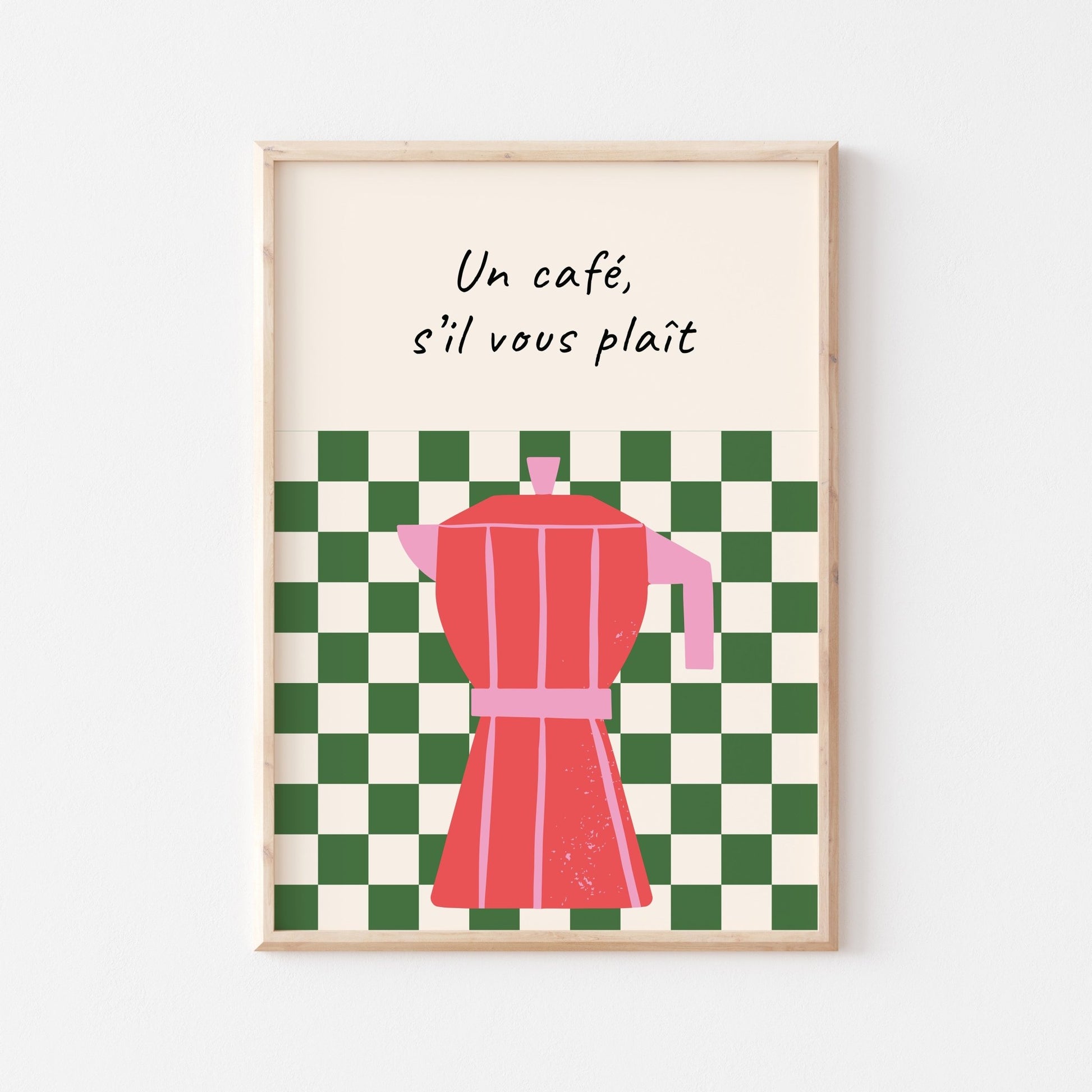 One Coffee Art Print - Posterami