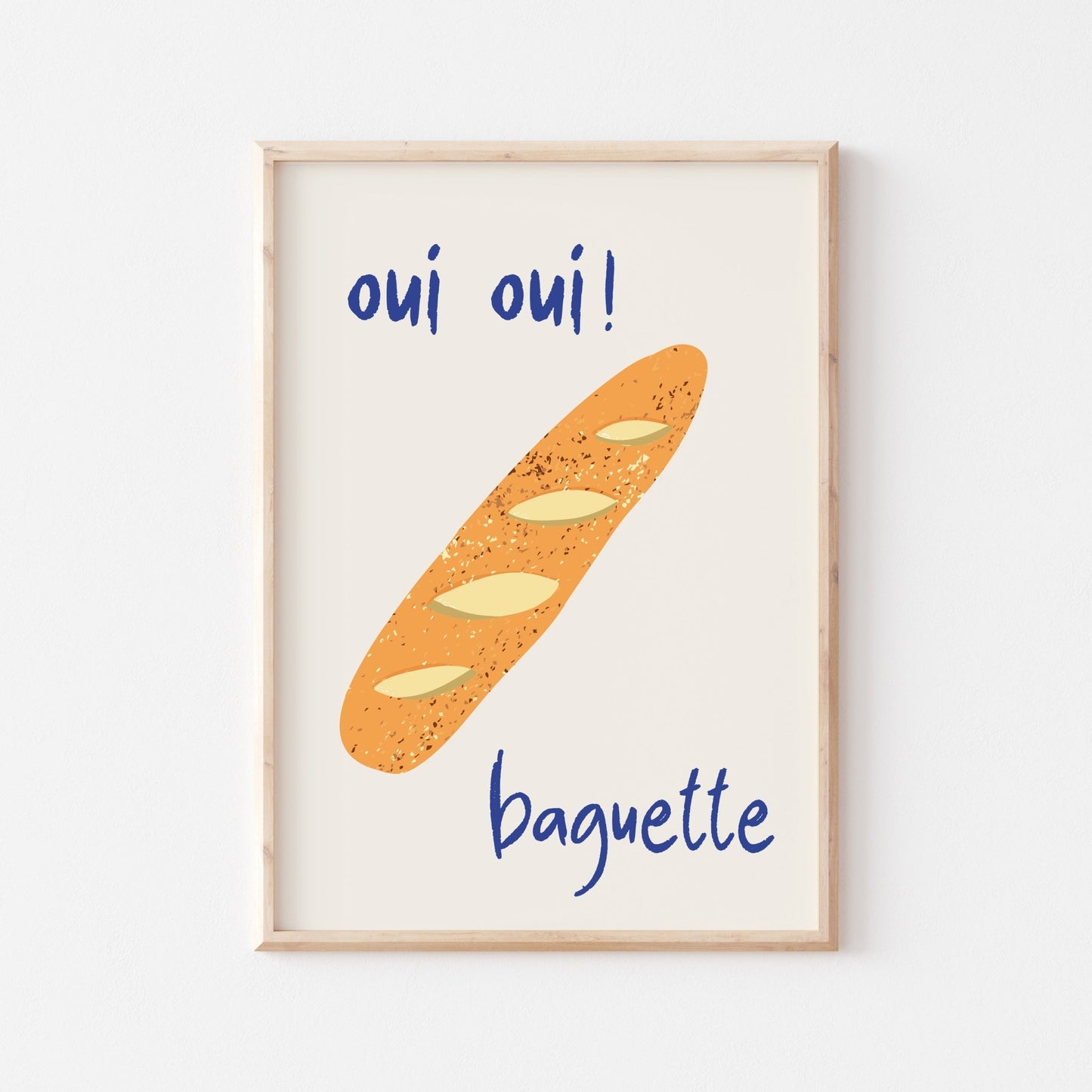 Oui Oui! Baguette - POSTERAMI