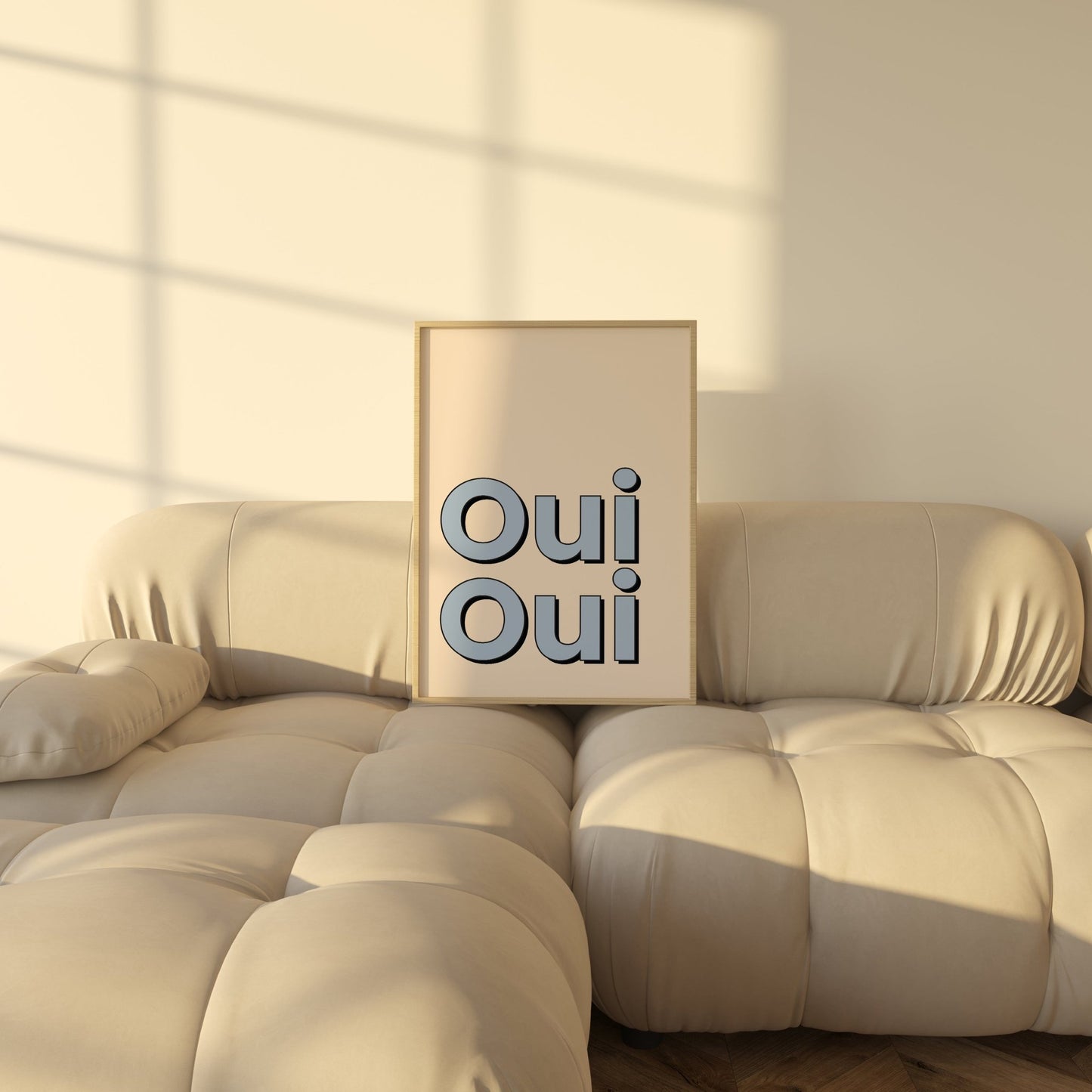 Oui Oui! Blue - POSTERAMI