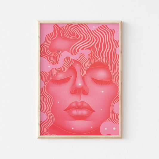 Pink Dream Art Print - POSTERAMI