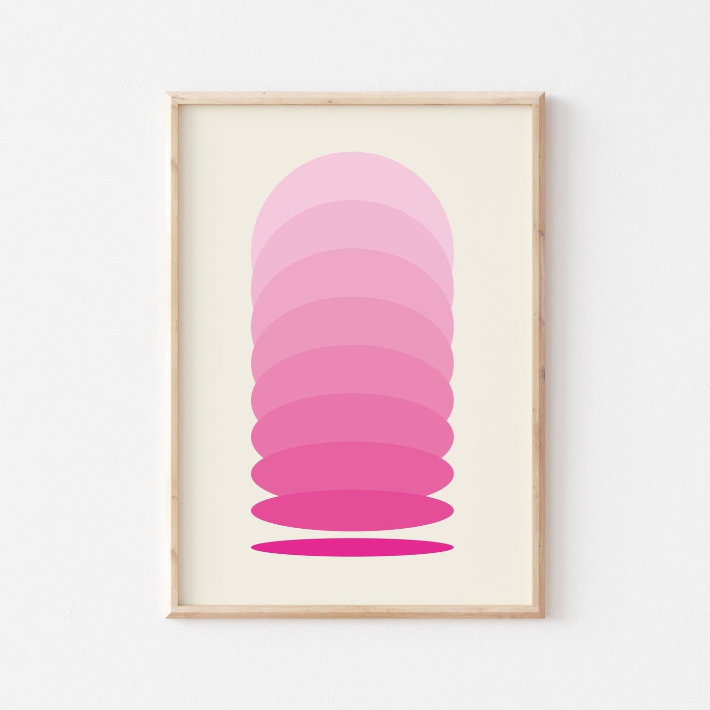 Pink Gradient Print - POSTERAMI