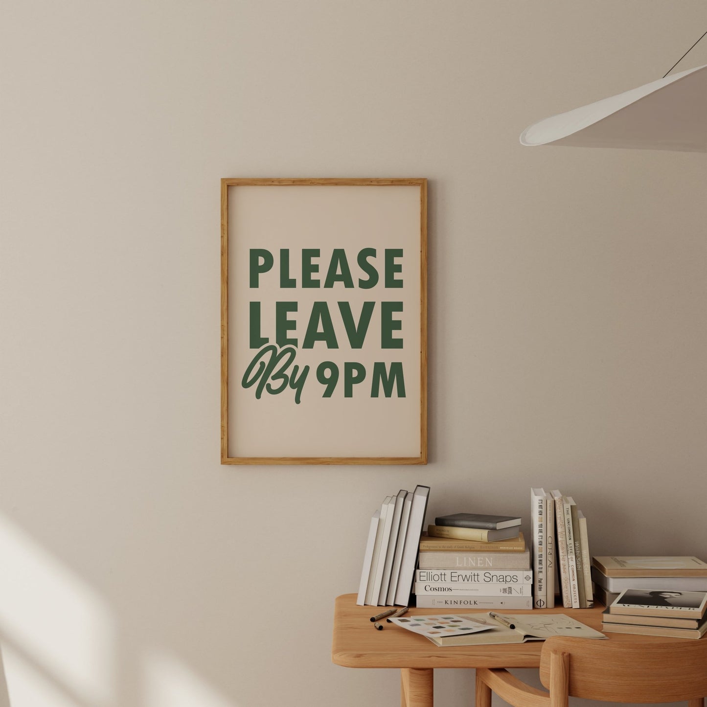 Please Leave by 9PM - POSTERAMI