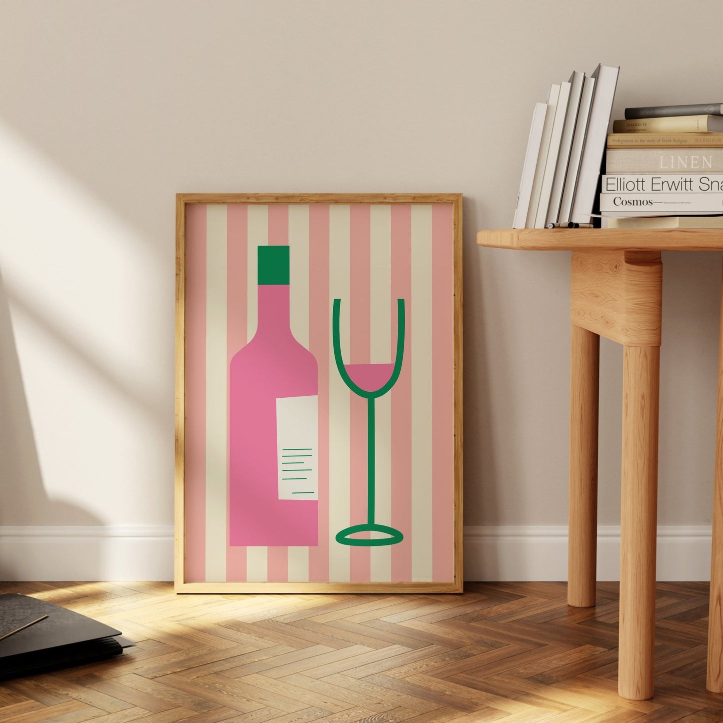 Sip Away Art Print - Posterami