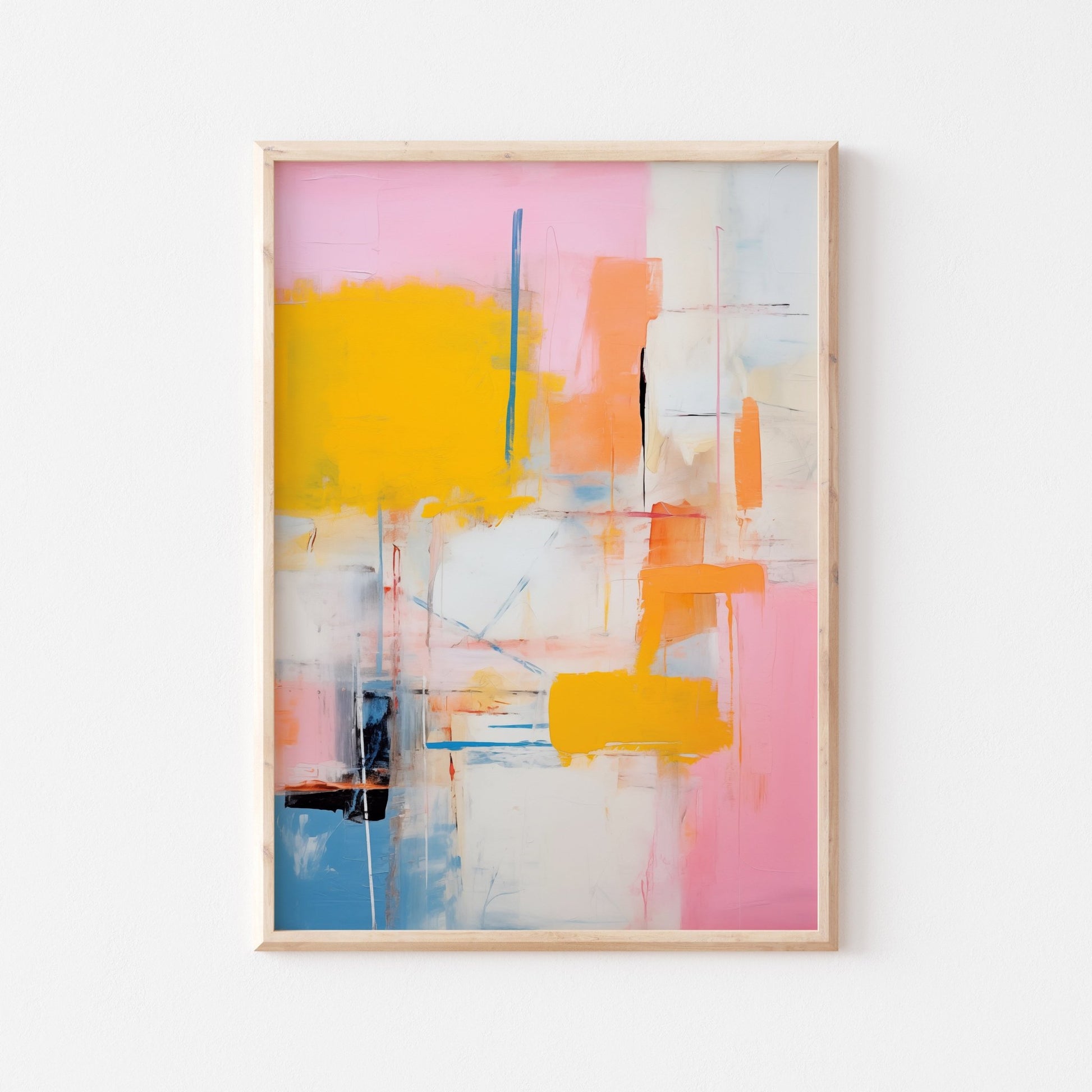 Soft Texture Art Print No. 2 - POSTERAMI